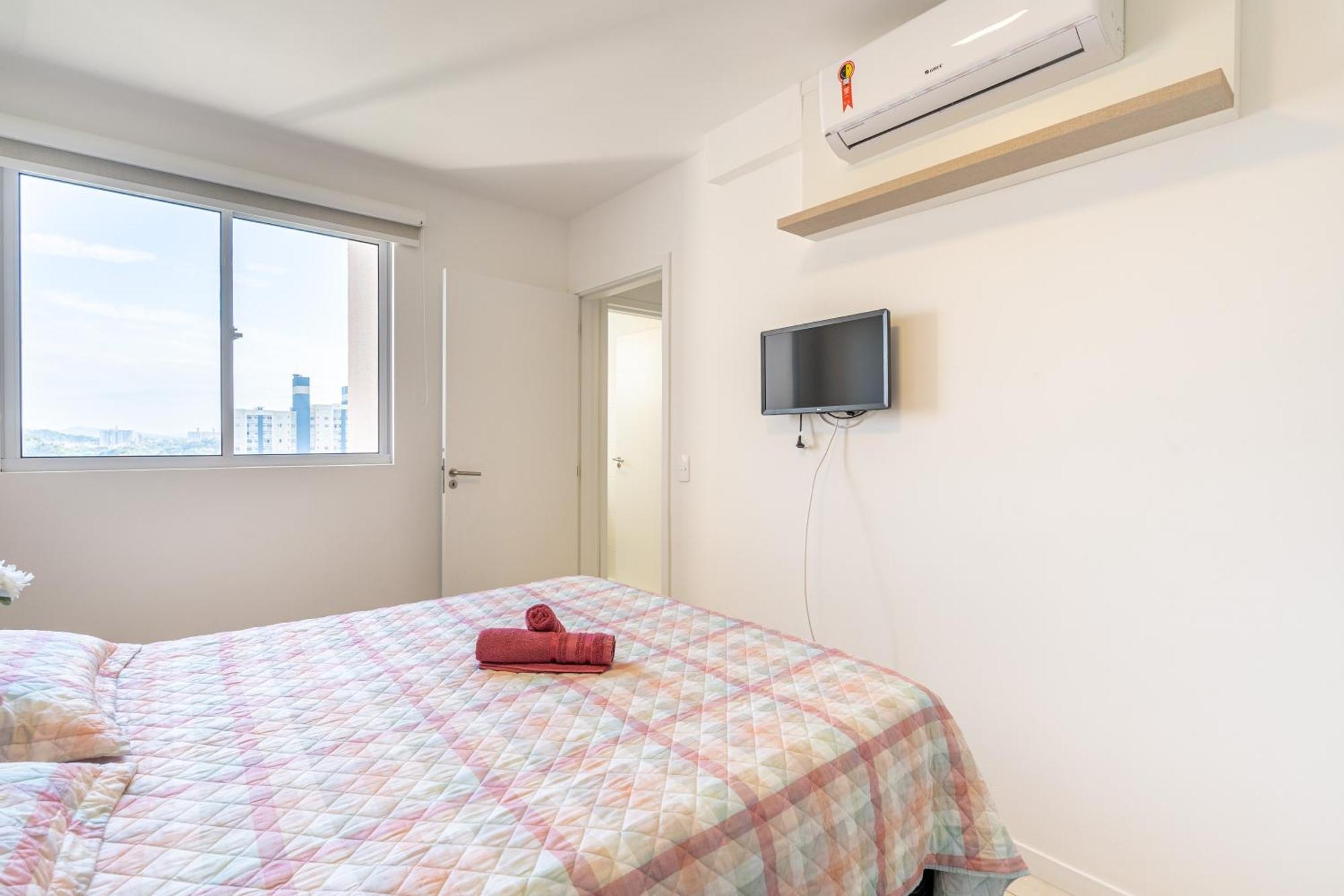 Apartamentos Completos A 15Min Beto Carreiro Com Wi-Fi Churrasqueira Em Condominio Com Piscina Portaria 24H Ideal Para Familia ปิซาร์รัส ห้อง รูปภาพ