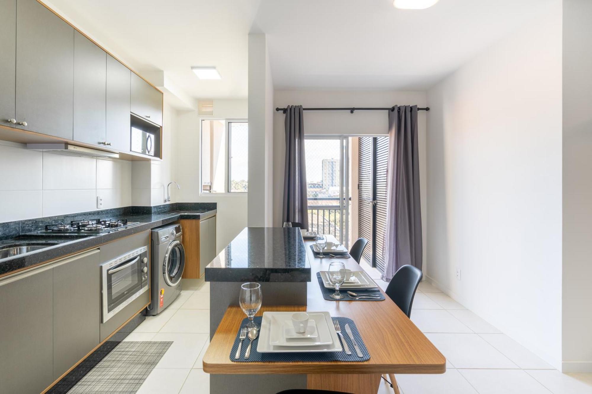 Apartamentos Completos A 15Min Beto Carreiro Com Wi-Fi Churrasqueira Em Condominio Com Piscina Portaria 24H Ideal Para Familia ปิซาร์รัส ห้อง รูปภาพ